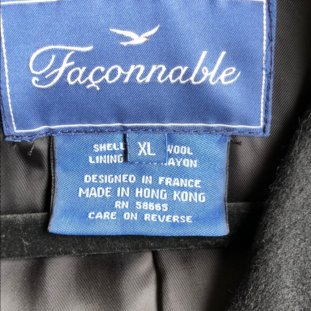 Men’s 100% wool jacket - Picture 2 of 2